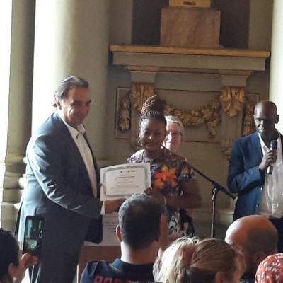 2018 - cérémonie remise diplôme Mairie Roubaix 27 juin 2018 - photo 3