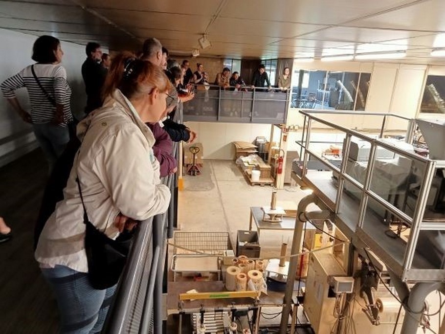 Visite de l'usine des Bêtises de Cambrai à Afchain le 8 juillet 2024