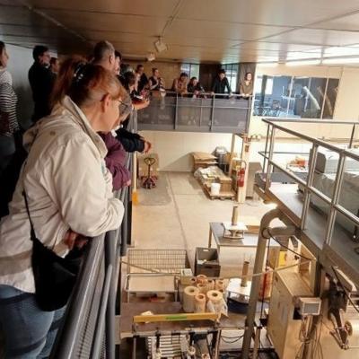 Visite de l'usine des Bêtises de Cambrai à Afchain le 8 juillet 2024